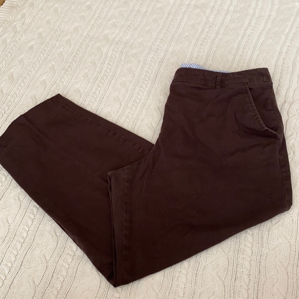 Briggs New York Women’s Slacks, Brown, size 16